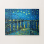 Vincent Van Gogh Starry Natt om Rhone Pussel<br><div class="desc">Vincent Van Gogh Starry Natten över Rhone Jigszle-pusslet.</div>