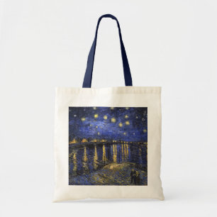 Vincent Van Gogh Starry Natt om Rhone Tygkasse