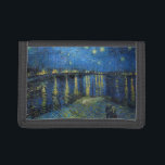 Vincent van Gogh - Starry Natt over Rhone<br><div class="desc">Starry Night Over the Rhone / Nuit etoilee sur le Rhone - Vincent van Gogh,  Oil on Canvas,  1888,  Arles</div>