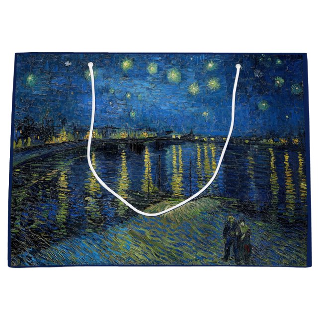 Vincent van Gogh - Starry Natt over Rhone (Framsidan)