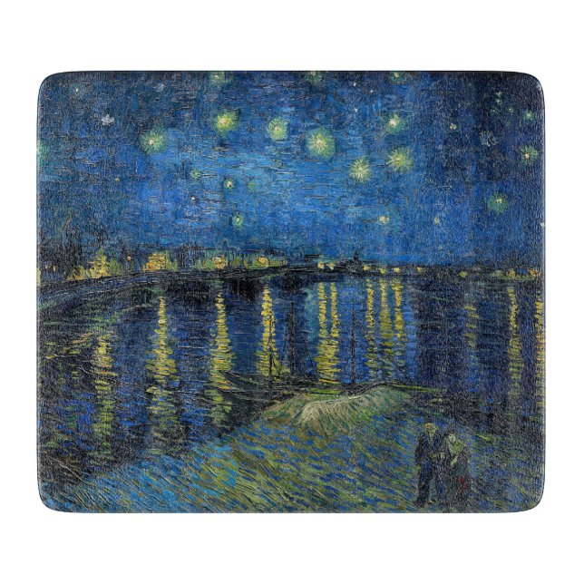 Vincent van Gogh - Starry Natt over Rhone (Framsidan)