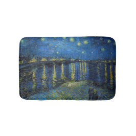 Vincent van Gogh - Starry Natt over Rhone Badrumsmatta