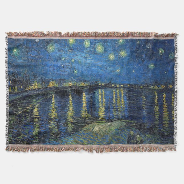 Vincent van Gogh - Starry Natt over Rhone Filt (Framsidan)
