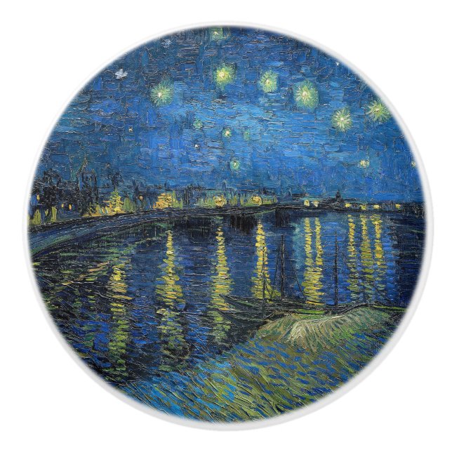 Vincent van Gogh - Starry Natt over Rhone Knopp (Framsidan)