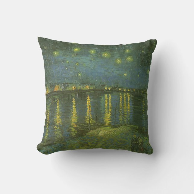 Vincent van Gogh - Starry Natt over Rhone Kudde (Framsida)
