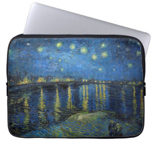 Vincent van Gogh - Starry Natt over Rhone Laptop Fodral