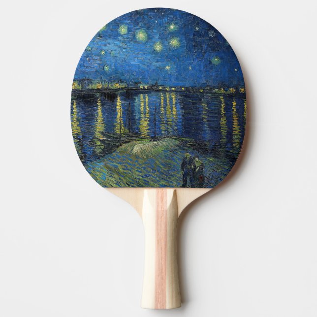 Vincent van Gogh - Starry Natt over Rhone Pingisracket (Framsidan)