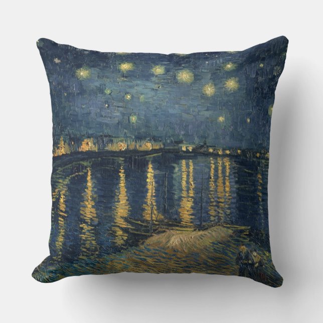 Vincent Van Gogh | Starry natt över Rhonen Kudde (Framsida)