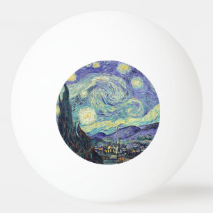Vincent Van Gogh/ Starry Natt Pingisboll