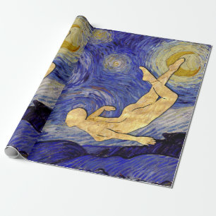 Vincent Van Gogh Starry Natt Presentpapper