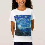 Vincent Van Gogh - Starry Natt T Shirt<br><div class="desc">Vincent Van Gogh - Starry Natt</div>