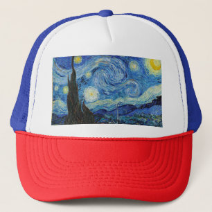 Vincent Van Gogh Starry Natt Vintage Fine Art Keps