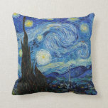 Vincent Van Gogh Starry Natt Vintage Fine Art Kudde<br><div class="desc">Vincent Van Gogh Starry Natt Vintage Fine Art Dekorativ kudde</div>