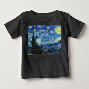 Vincent Van Gogh Starry Natt Vintage Fine Art T Shirt