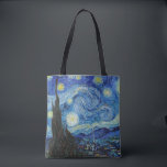 Vincent Van Gogh Starry Natt Vintage Fine Art Tygkasse<br><div class="desc">Vincent Van Gogh Starry Natt Vintage Fine Art Shoulder Togo</div>