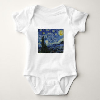 Vincent Van Gogh Starry Natten om Rhone-färgen Tee Shirt