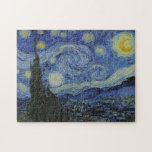 Vincent Van Gogh, Starry Natten Pussel<br><div class="desc">Vincent Van Gogh - Starry Natten,  1889.</div>