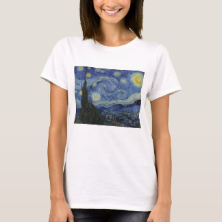 Vincent Van Gogh, Starry Natten T Shirt