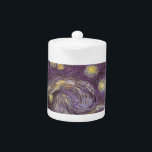 Vincent van Gogh - Starry Night<br><div class="desc">Starry Night (1889) av Vincent van Gogh är en vintage post impressionism bra konst liggande naturmålning. En syn på en stad i dalen på natten med molnen snurrande, stjärnorna skugga och en vacker gyllene gult krescent måne. Den målades under dagen från minnet och är van Goghs mest berömd målning. Om...</div>