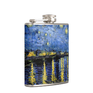 Vincent Van Gogh Starry Night 1888 Flask Fickplunta