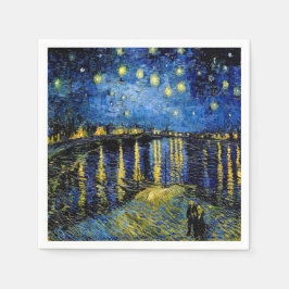 Vincent Van Gogh Starry Night 1888 Papper Napkins Pappersservett