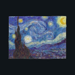 VINCENT VAN GOGH - Starry night 1889 Fleecefilt<br><div class="desc">VINCENT VAN GOGH - Starrikväll 1889Olja på canvas</div>