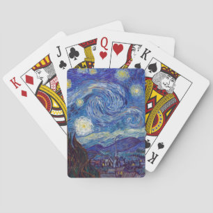VINCENT VAN GOGH - Starry night 1889 Spel Kort