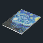 Vincent Van Gogh Starry Night Anteckningsblock<br><div class="desc">Min 8-årige son har studerat konst i klass 2,  och nu vet han vem Van Gogh är...  bland andra underbara konstnärer. Starry Night är en av hans favoritmålningar och jag hoppas att det är din också.</div>