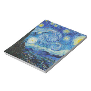 Vincent Van Gogh Starry Night Anteckningsblock