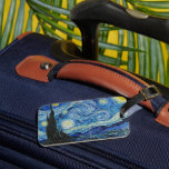 Vincent van Gogh, Starry Night Bagagebricka<br><div class="desc">Starry Night,  berömd-målning av Vincent van Gogh</div>