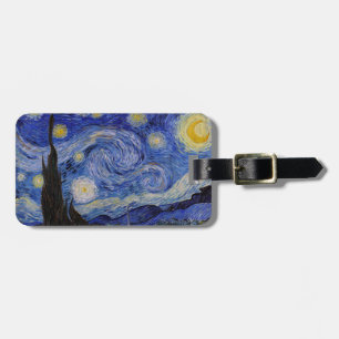 Vincent Van Gogh - Starry night Bagagebricka