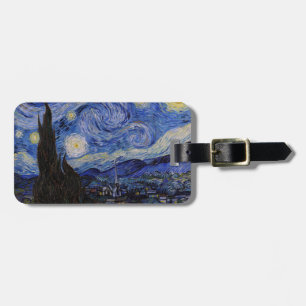 Vincent Van Gogh - Starry night Bagagebricka