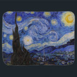 Vincent Van Gogh - Starry night Bebisfilt<br><div class="desc">Stjärnnatten/La unit etoilee - Vincent Van Gogh 1889</div>