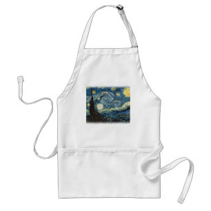 Vincent van Gogh, Starry Night. Berömd konst. Förkläde
