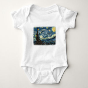 Vincent van Gogh, Starry Night. Berömd konst. Tee Shirt