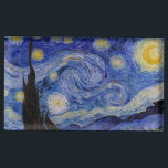 Vincent Van Gogh - Starry night Bordskorthållare<br><div class="desc">Stjärnnatten/La unit etoilee - Vincent Van Gogh 1889</div>