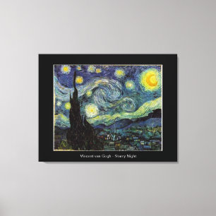 Vincent van Gogh, Starry Night Canvastryck