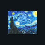Vincent Van Gogh - Starry Night Canvastryck<br><div class="desc">Vincent Van Gogh - Starry Night</div>