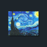 Vincent Van Gogh - Starry Night Canvastryck<br><div class="desc">Vincent Van Gogh - Starry Night</div>