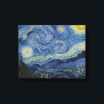 Vincent van Gogh - Starry Night Canvastryck<br><div class="desc">Vincent van Gogh - Starry Night - 1889 - oljemålning</div>