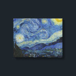 Vincent van Gogh - Starry Night Canvastryck<br><div class="desc">Vincent van Gogh - Starry Night - 1889 - oljemålning</div>