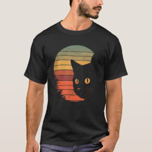 Vincent Van Gogh Starry Night Cat Lover T Shirt