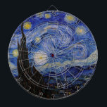 Vincent Van Gogh - Starry night Darttavla<br><div class="desc">Stjärnnatten/La unit etoilee - Vincent Van Gogh 1889</div>