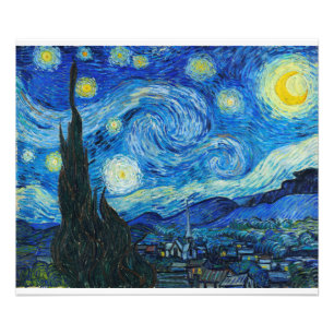 Vincent Van Gogh - Starry Night Fototryck