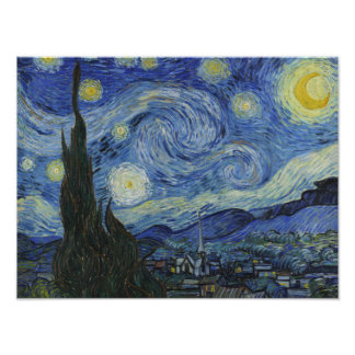 Vincent van Gogh - Starry Night Fototryck