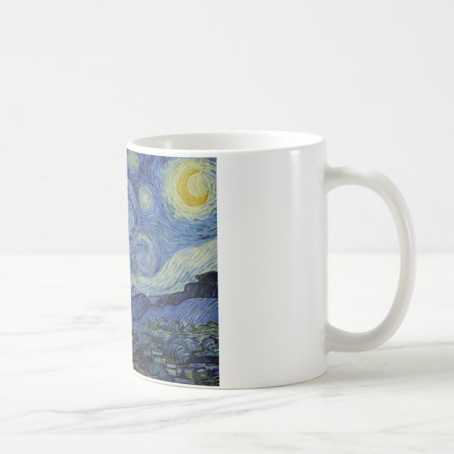 Vincent van Gogh - Starry Night Kaffemugg (Höger)