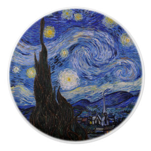 Vincent Van Gogh - Starry night Knopp