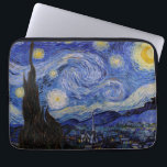 Vincent Van Gogh - Starry night Laptop Fodral<br><div class="desc">Stjärnnatten/La unit etoilee - Vincent Van Gogh 1889</div>