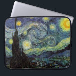 Vincent van Gogh,Starry Night Laptop Fodral<br><div class="desc">Vincent van Gogh,  Starry Night.</div>
