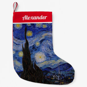 Vincent Van Gogh - Starry night Liten Julstrumpa